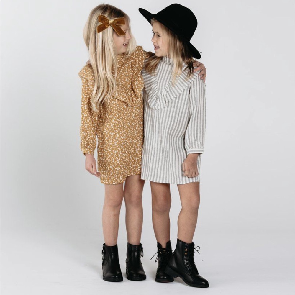Rylee + Cru Ruffle Front Dress - Picture 6 of 6